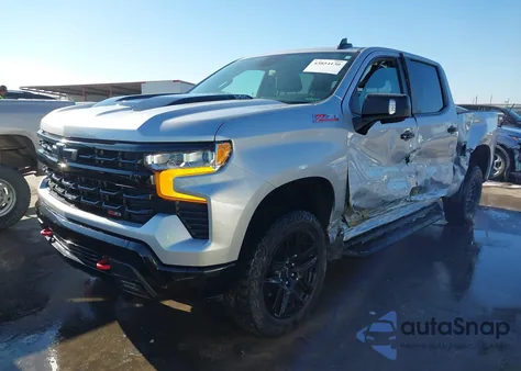2022 Chevrolet Silverado 1500 4Wd Short Bed Lt Trail Boss из США, поврежденный, VIN 3GCUDFEL0NG597925